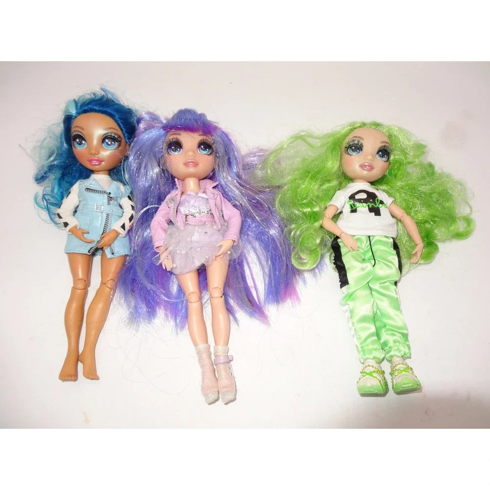 Rainbow High Dolls Violet Willow Jade‎ Closet Hanger Clothes Shoes Accessories